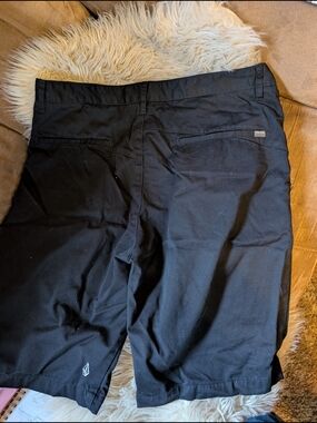 Volcom Men’s Black Chino Shorts
